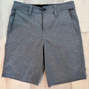 Boys Shorts | Size 12 / 26 Waist | Volcom Surf & Turf 4-way Stretch | Heather Bl
